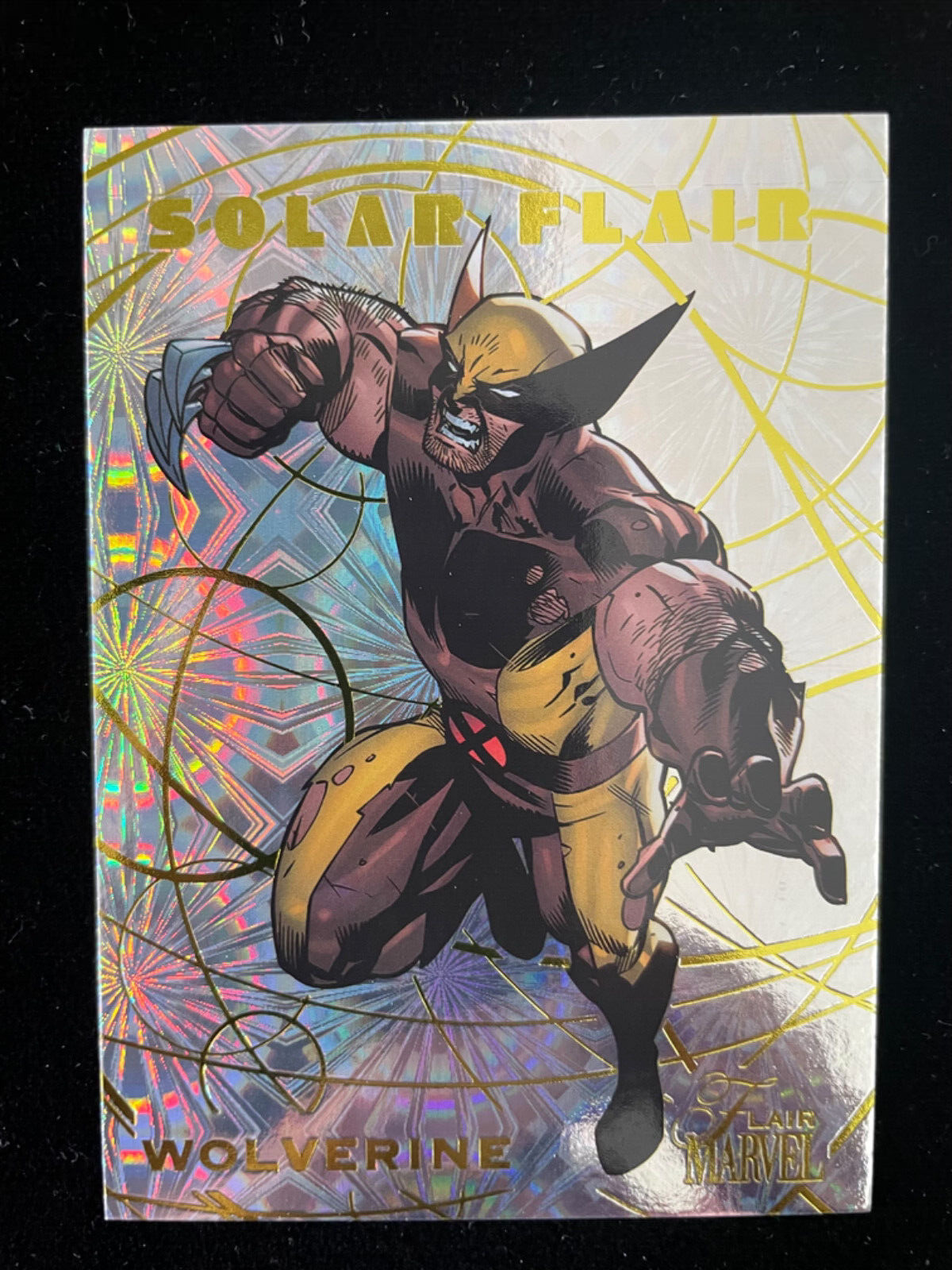 2023 Fleer Marvel Flair Wolverine Solar Flair #SF40 SSP 1:27 Packs