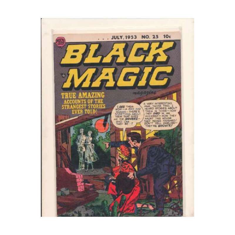 Black Magic Magazine #25 in Very Fine minus condition. [r}