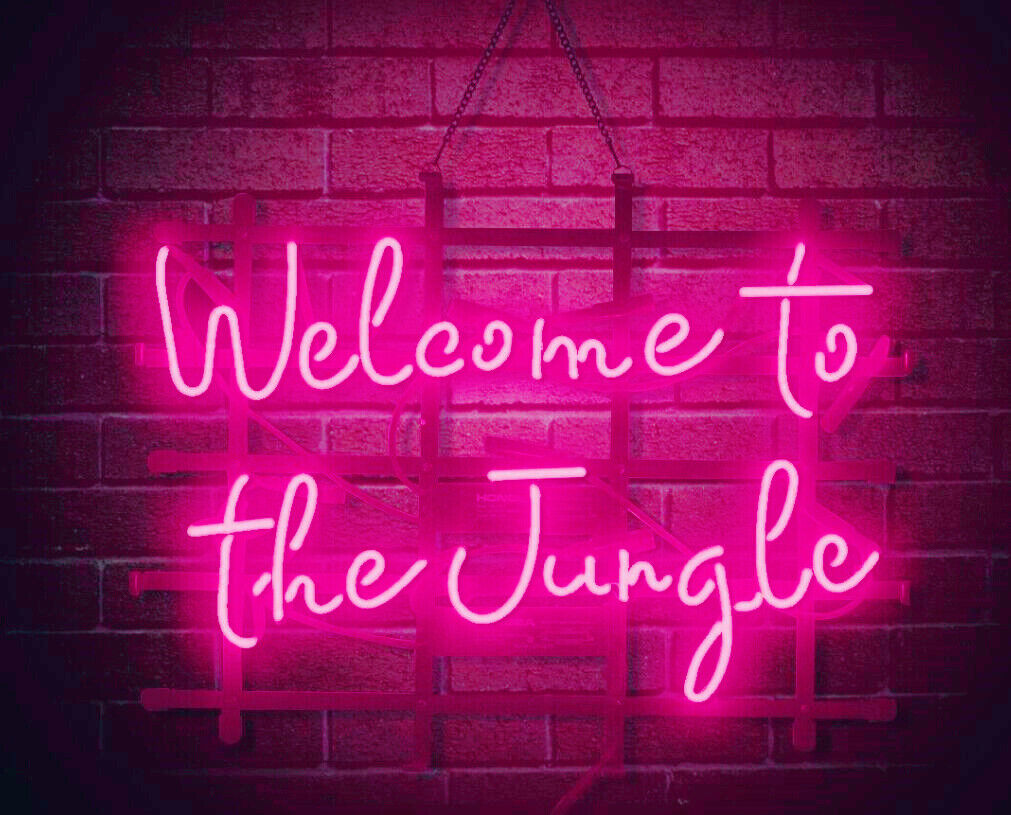 Welcome To Jungle Neon Sign 20\
