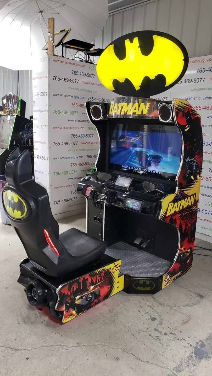 Batman by Raw Thrills COIN-OP Sit-Down Driving Arcade Video Game