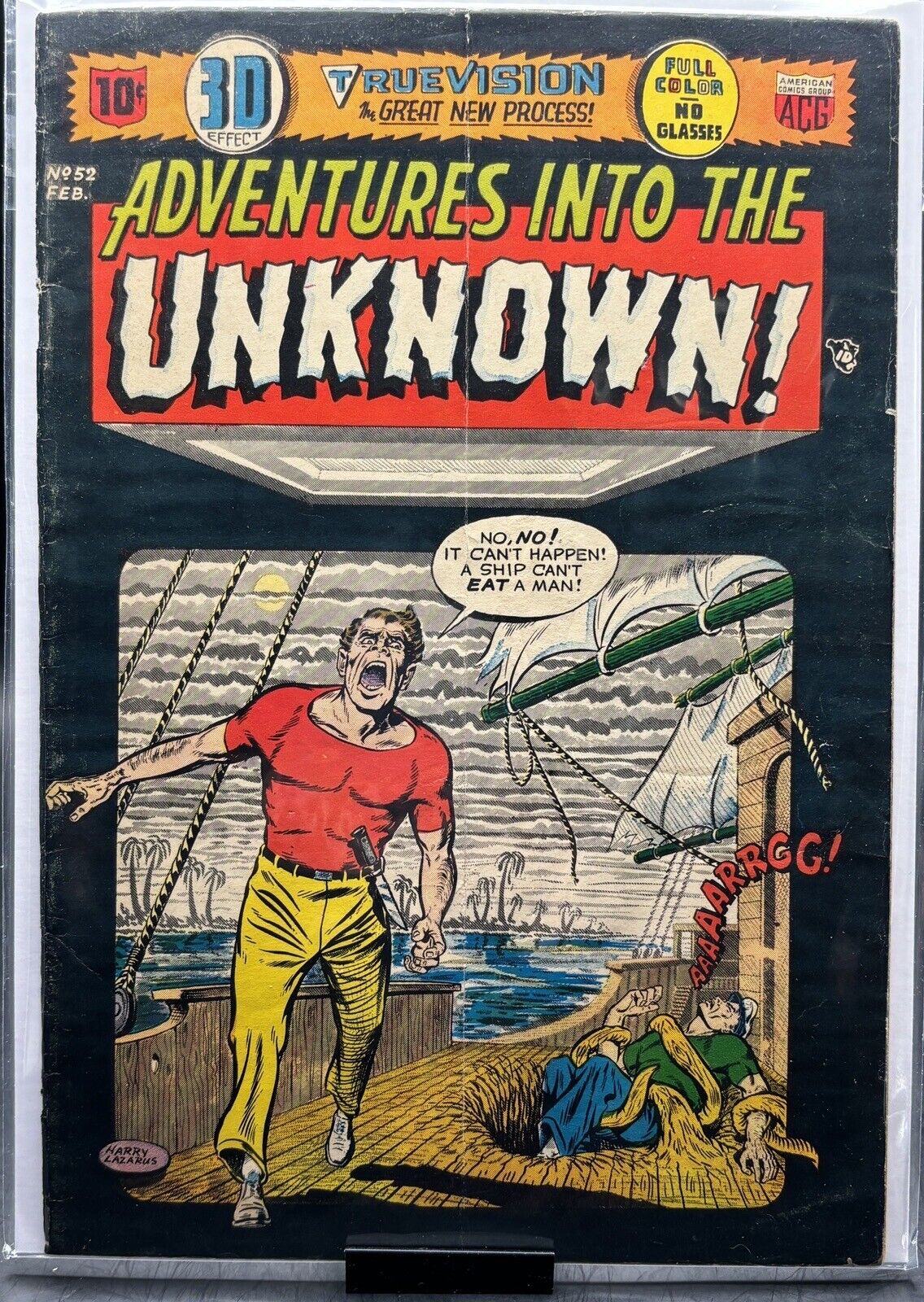 Adventures into the Unknown #52 (ACG 1954) 😱Golden Age Horror 😱Pre-Code Horror