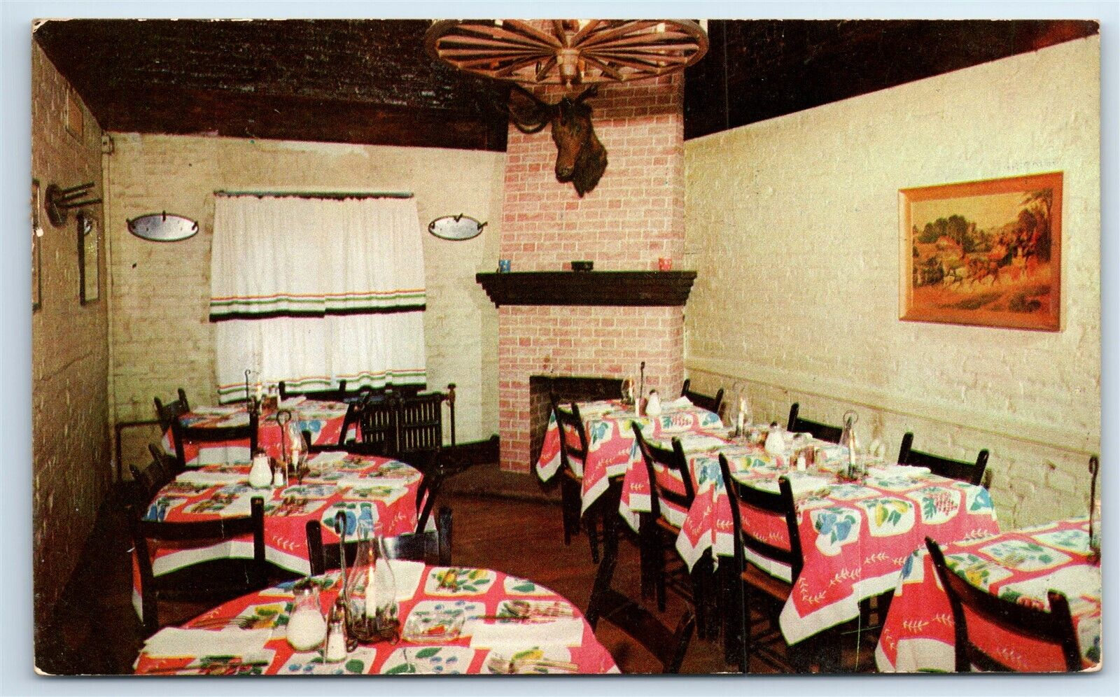 Postcard Tally-Ho Restaurant, Washington DC 1950\'s H193