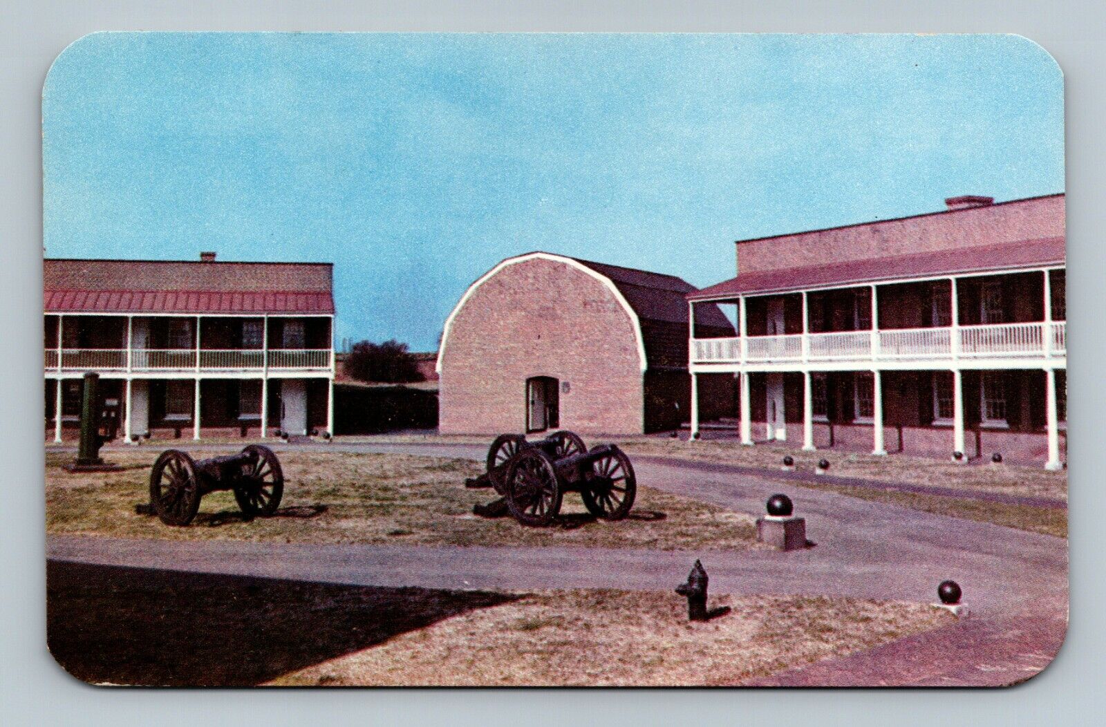 Baltimore MD-Maryland, Fort McHenry National Monument, Shrine, Chrome Postcard