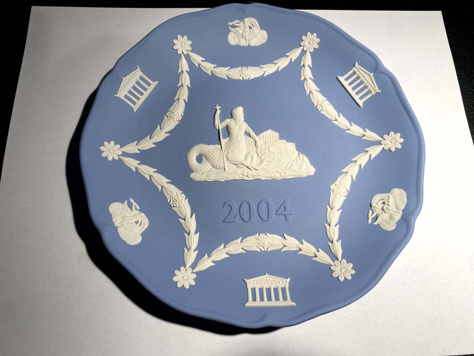 NEW - Wedgwood Jasperware Eto2004 Year Tray Plate