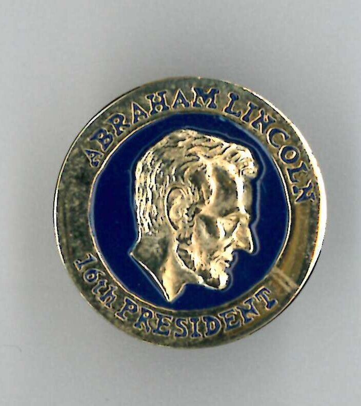 Political pin - Abraham Lincoln - 16th President - badge