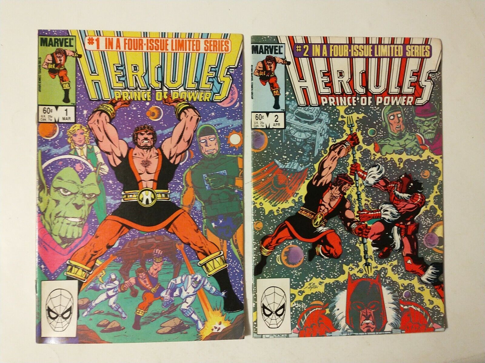 Hercules Prince of Power #1, 2   Marvel Comics
