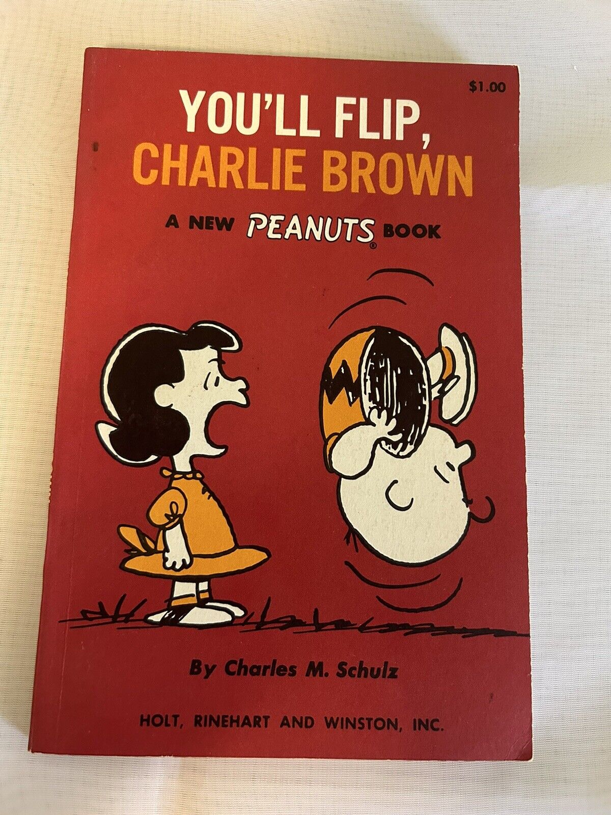 You\'ll Flip, Charlie Brown, 1967 1st ed, wraps