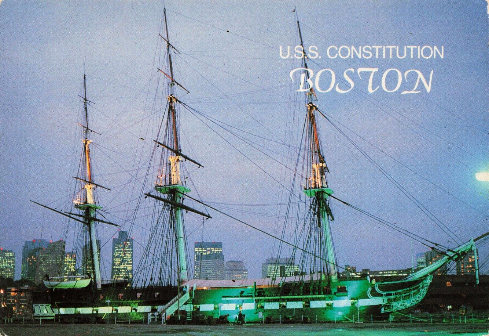 Postcard USS Constitution \
