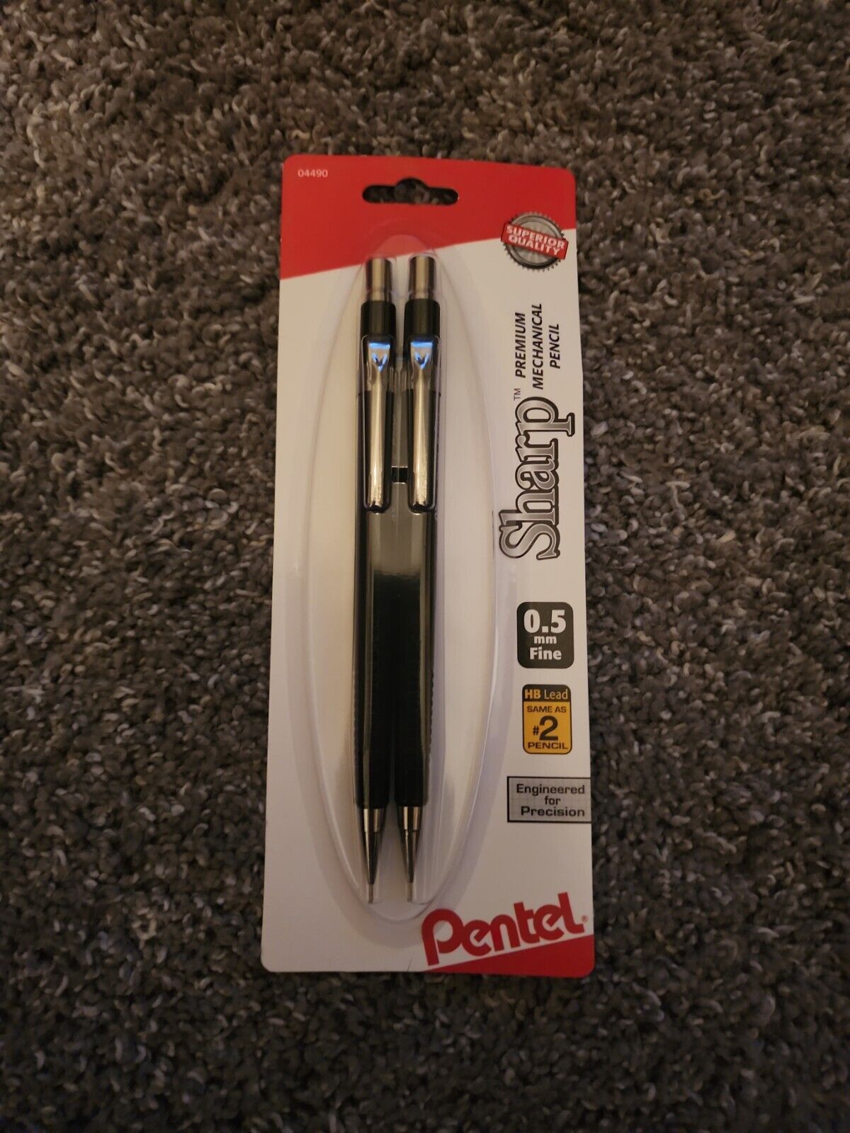 Pentel Sharp Mechanical Pencil 0.5mm  2pk