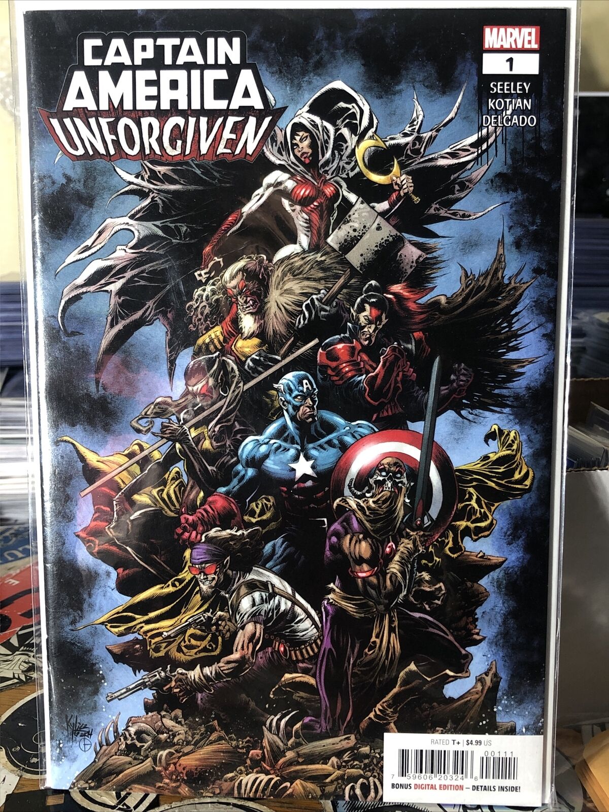 Captain America: Unforgiven #1 (Marvel Comics June 2023)
