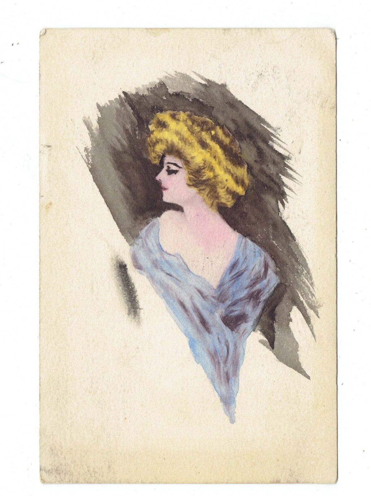 Postcard Vin(1) Lady Elegant P 1/29/1912  (#216)
