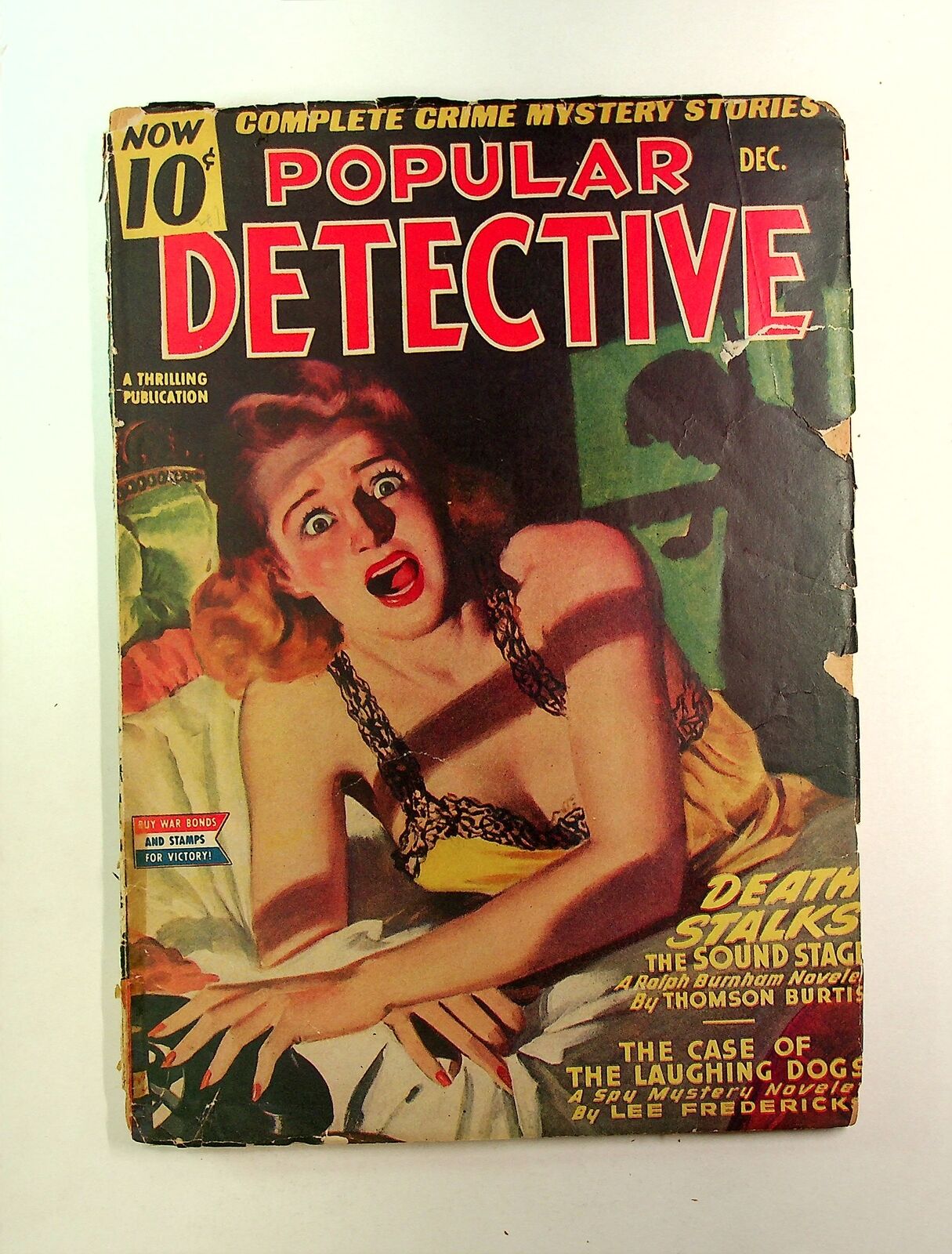 Popular Detective Pulp Dec 1944 Vol. 28 #1 GD