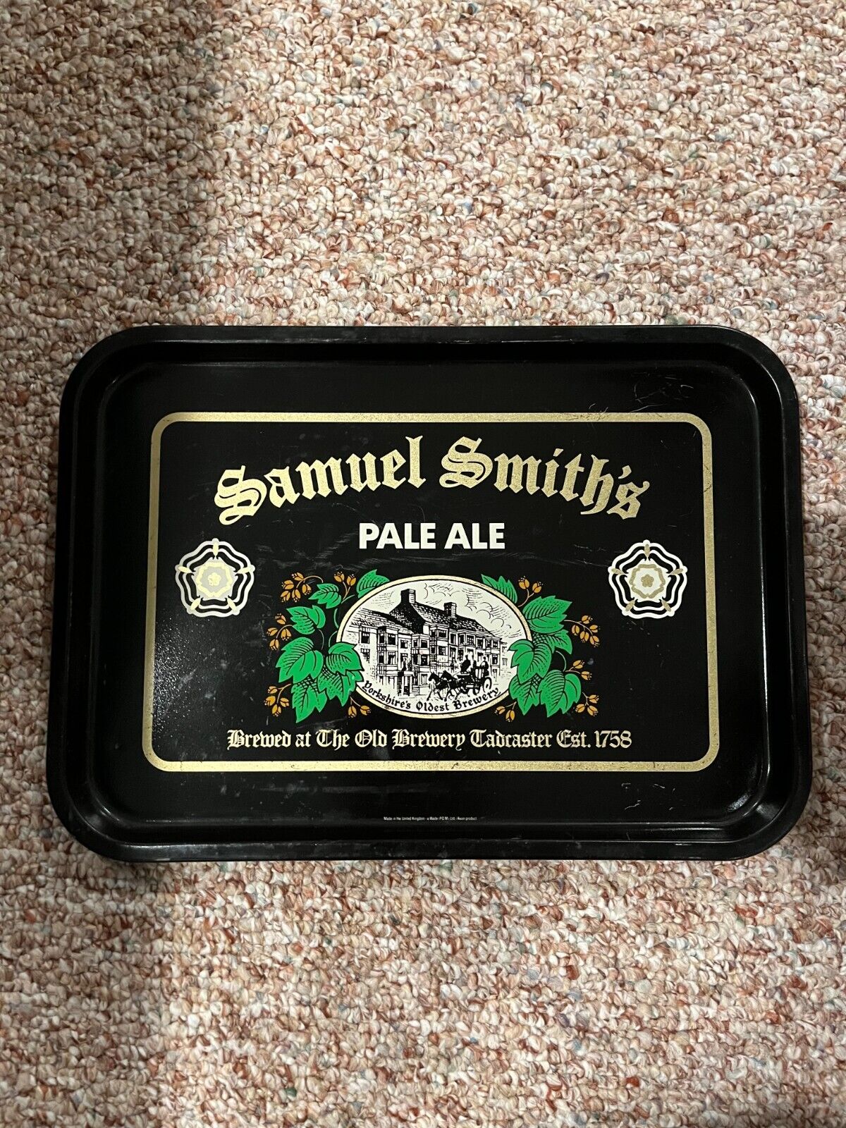 Vintage Samuel Smith's Pale Ale Metal Tray