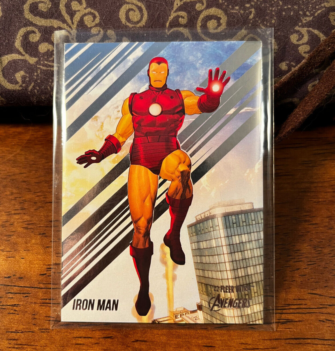 2022 Marvel Fleer Ultra Avengers 1-OF-A-KIND Iron Man / MODOK ERROR Card🔥🔥