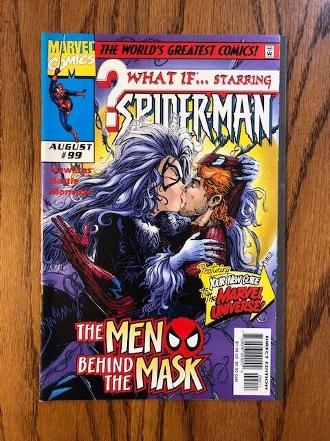 What If #99 Spider-Man The Men Behind the Mask Marvel Comics 1997 Black Cat
