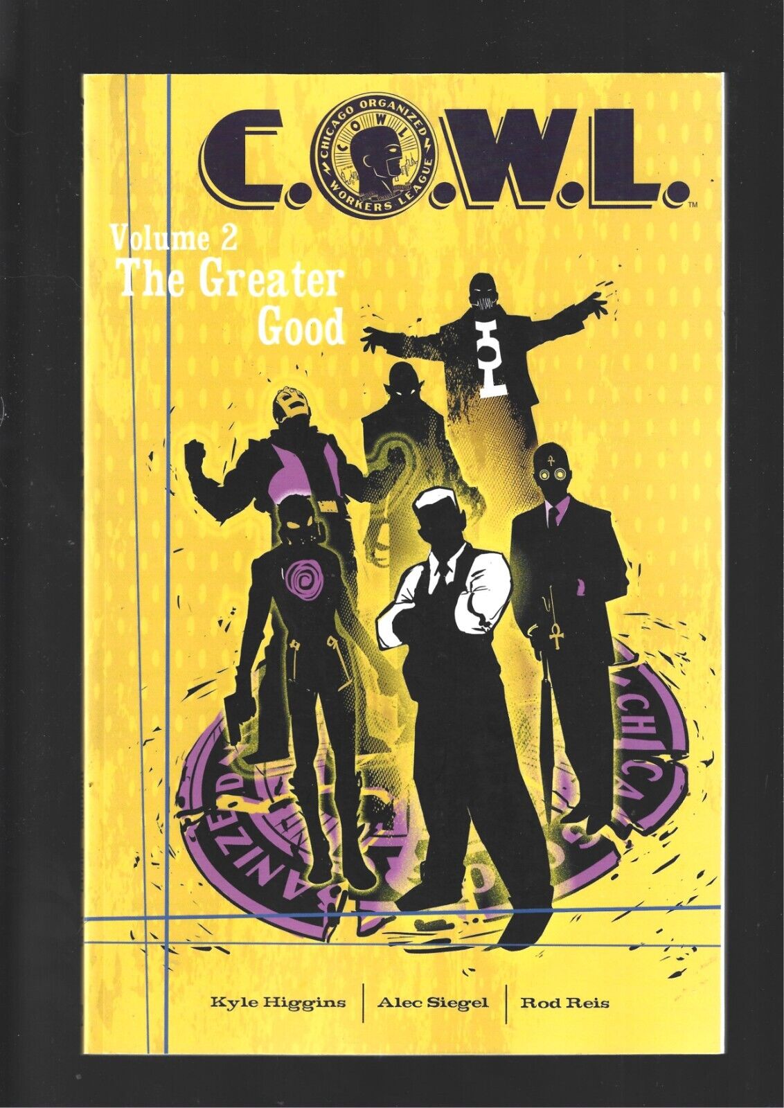 COWL VOL. 2 THE GREATER GOOD GRAPHIC NOVEL (NM) IMAGE, $3.95 FLAT RATE SHIPPING