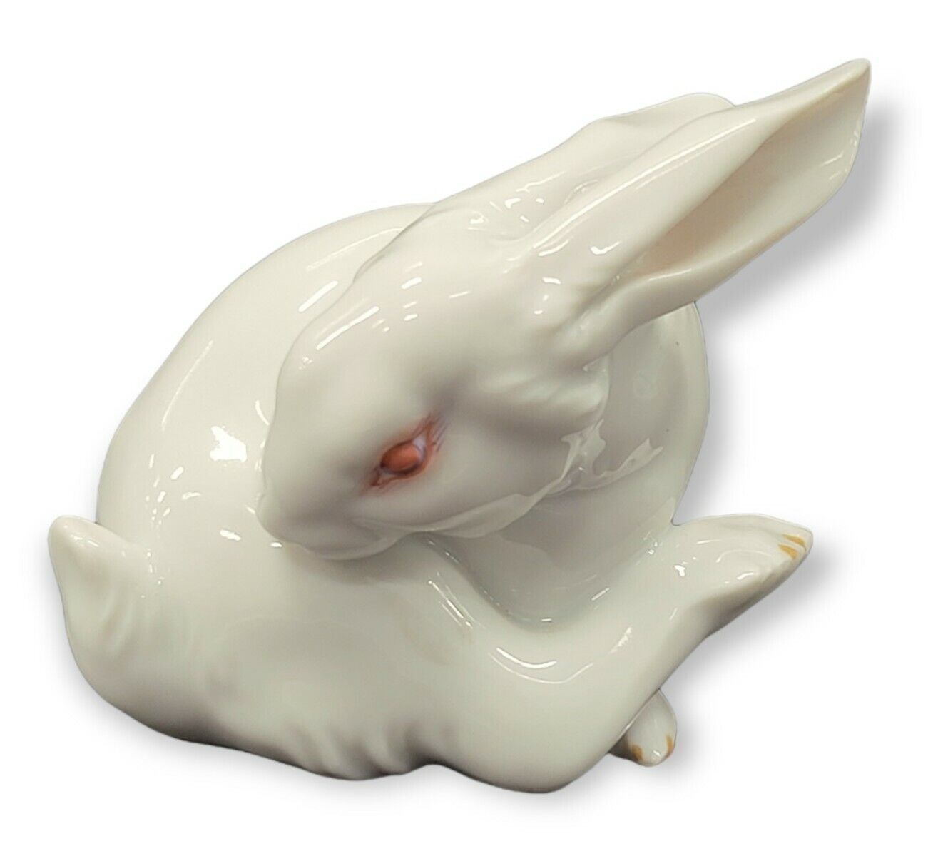Vintage RARE Austria Original Augarten Wienn Rabbit Porcelain Figurine 