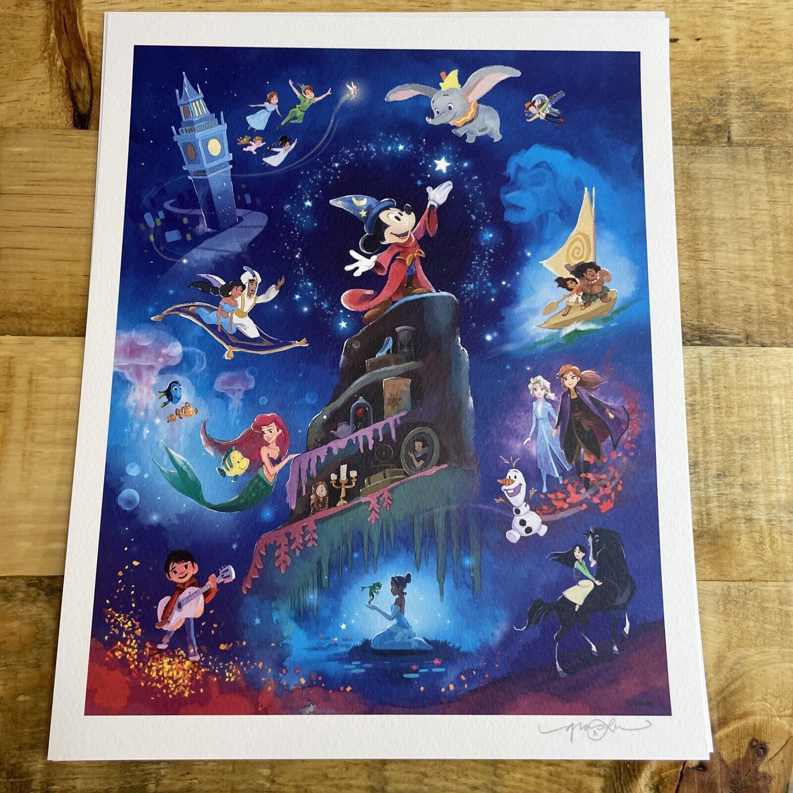 Disney Legacy Award- Drawn To The Magic Limited Edition Print