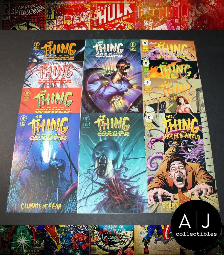 The Thing from Another World Lot of 10 1-4 Eternal Vows 1-4 Climate of Fear 1+2