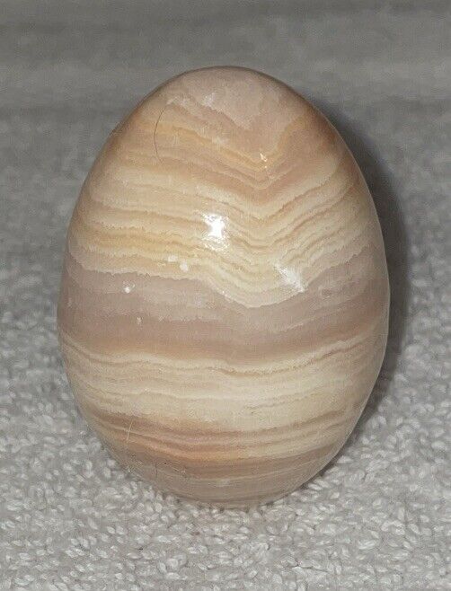 Vintage Marble Egg Brown Gray & Beige