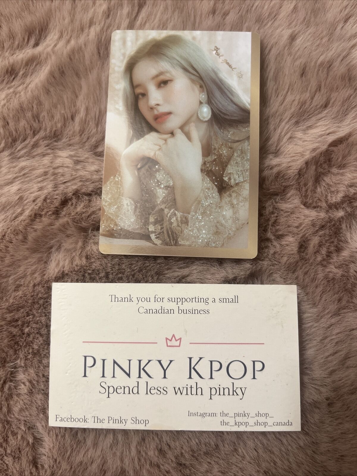 Twice Dahyun \'Feel Special\' Official Photocard + FREEBIES