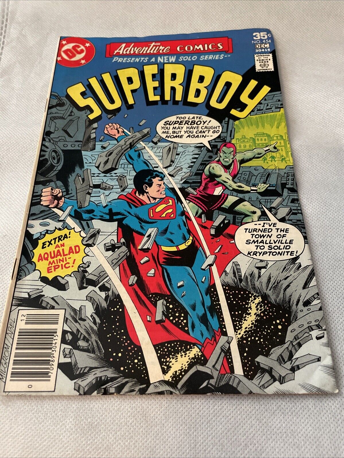 DC Comics Adventure Comics presents Superboy #454 (December 1977)