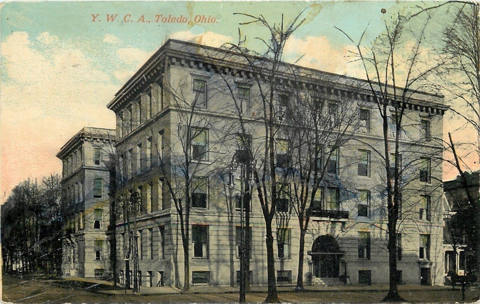 Toledo Ohio~YWCA~1910 Postcard