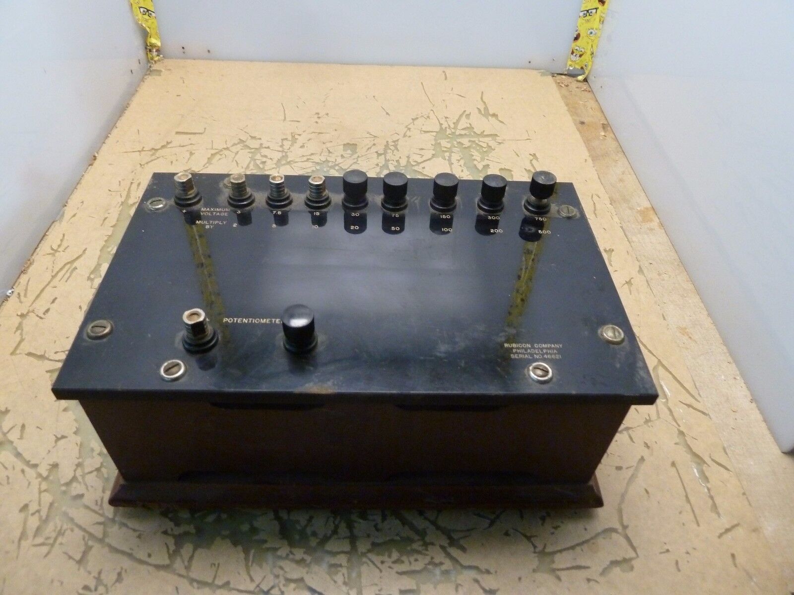 Vintage rubicon potentiometer electronic laboratory apparatus [2*R-29]