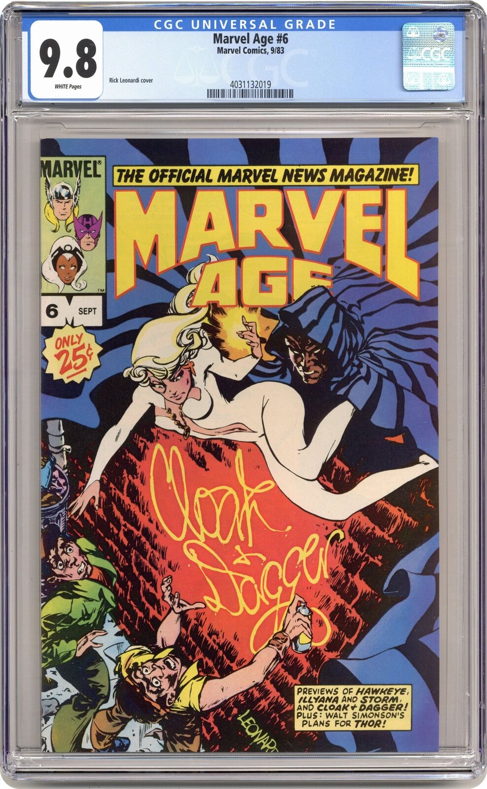 Marvel Age #6 CGC 9.8 1983 4031132019