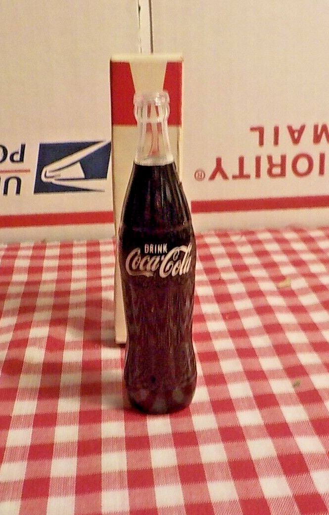 Vintage Coca-Cola minture  Flashlight   Coke Bottle in box made in Mexico