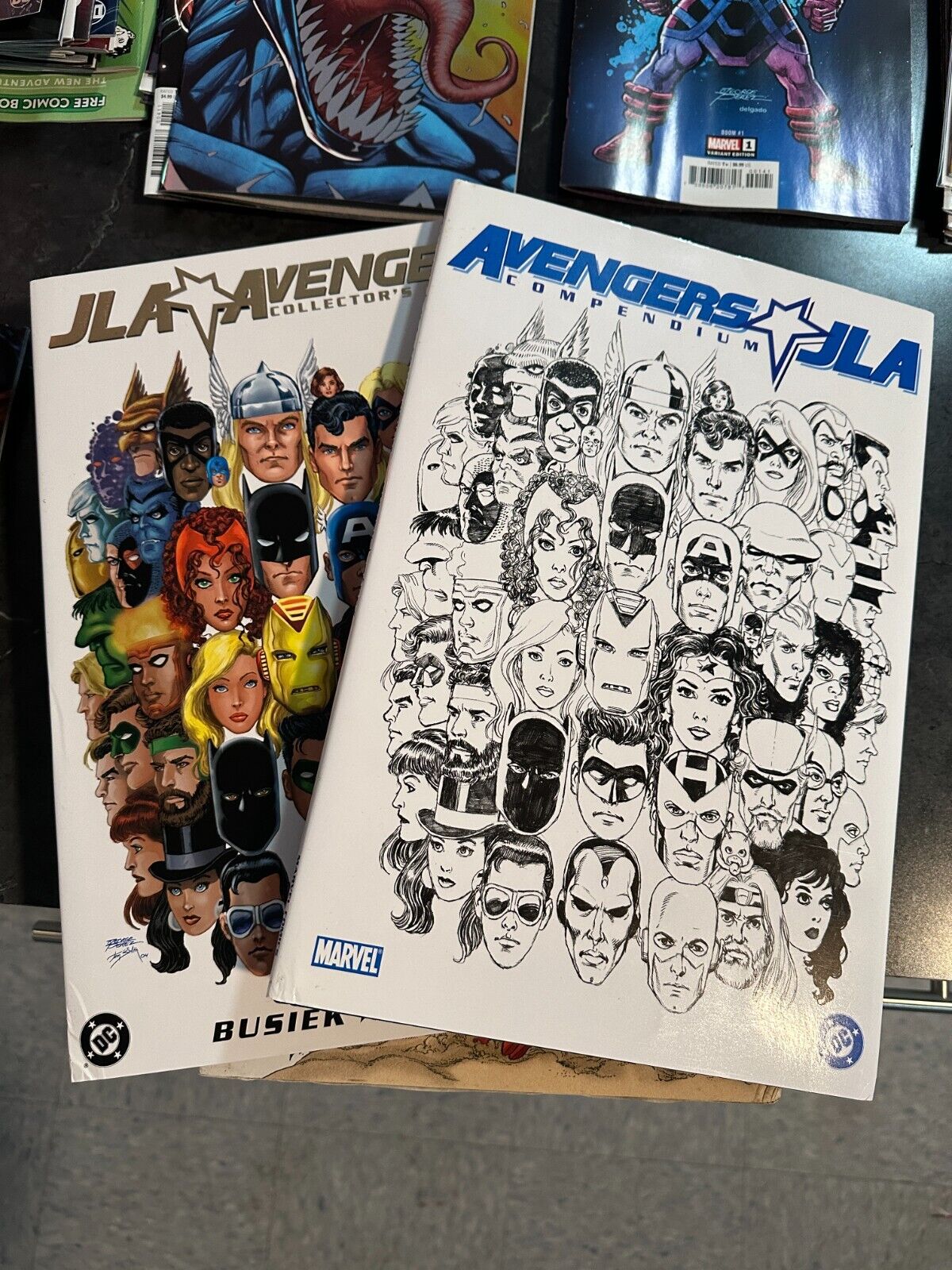 JLA Avengers Busiek Perez Hardcover w/Slipcase,