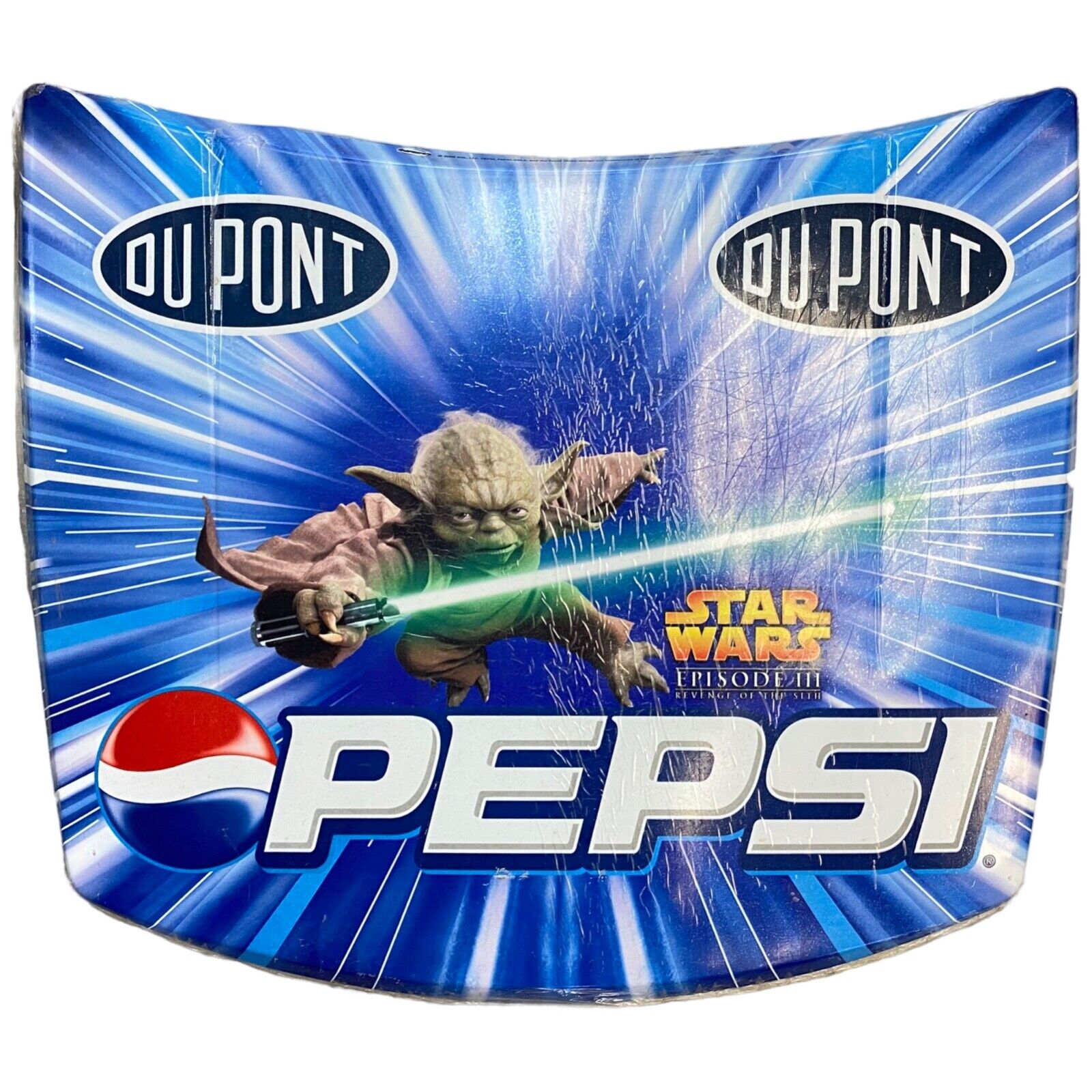 Star Wars Pepsi Nascar Dupont Metal Hood Episode III Yoda Jeff Gordon Replica