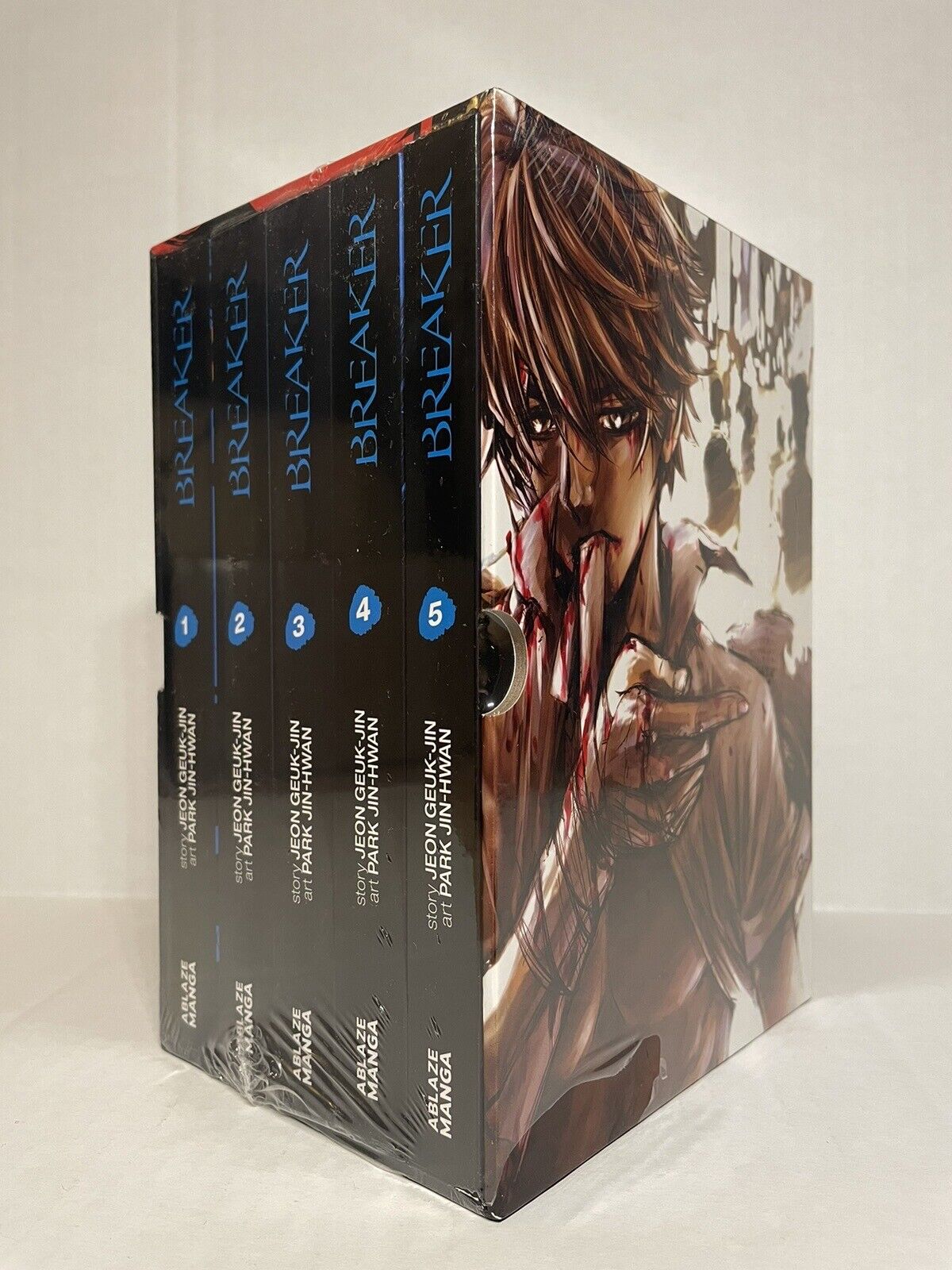 The Breaker Omnibus Manga Box Set Volumes 1-5 English Brand New Sealed