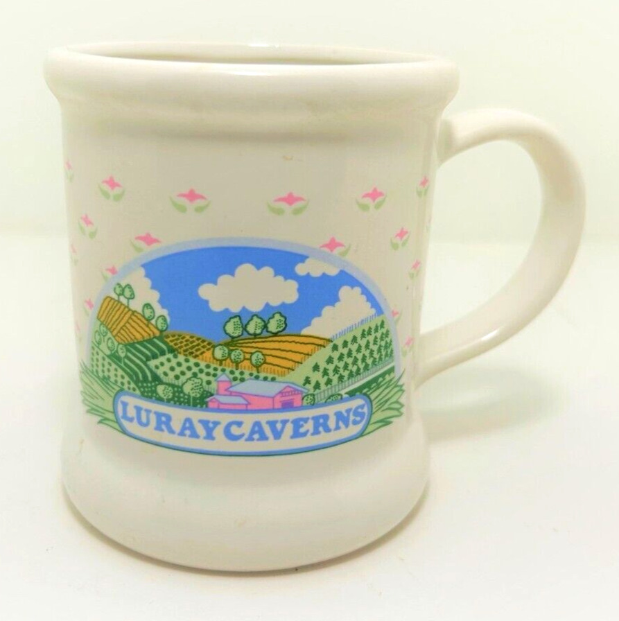 Vintage Luray Caverns Virginia Ceramic Coffee Cup Mug