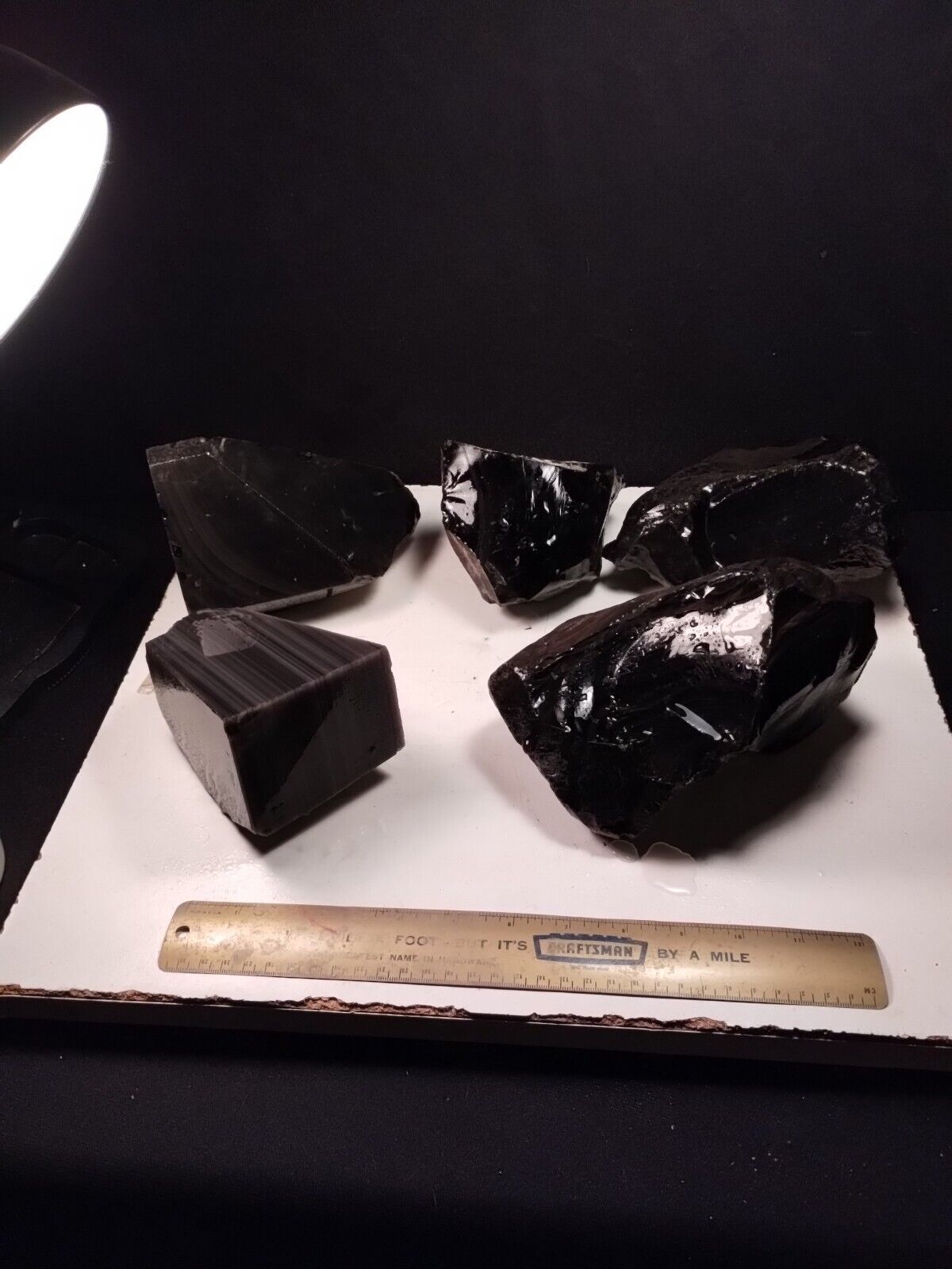 18 Lbs.Premium Silver Sheen Obsidian From Oregon.Rough.Cabbing/Knapping,Lot #4.