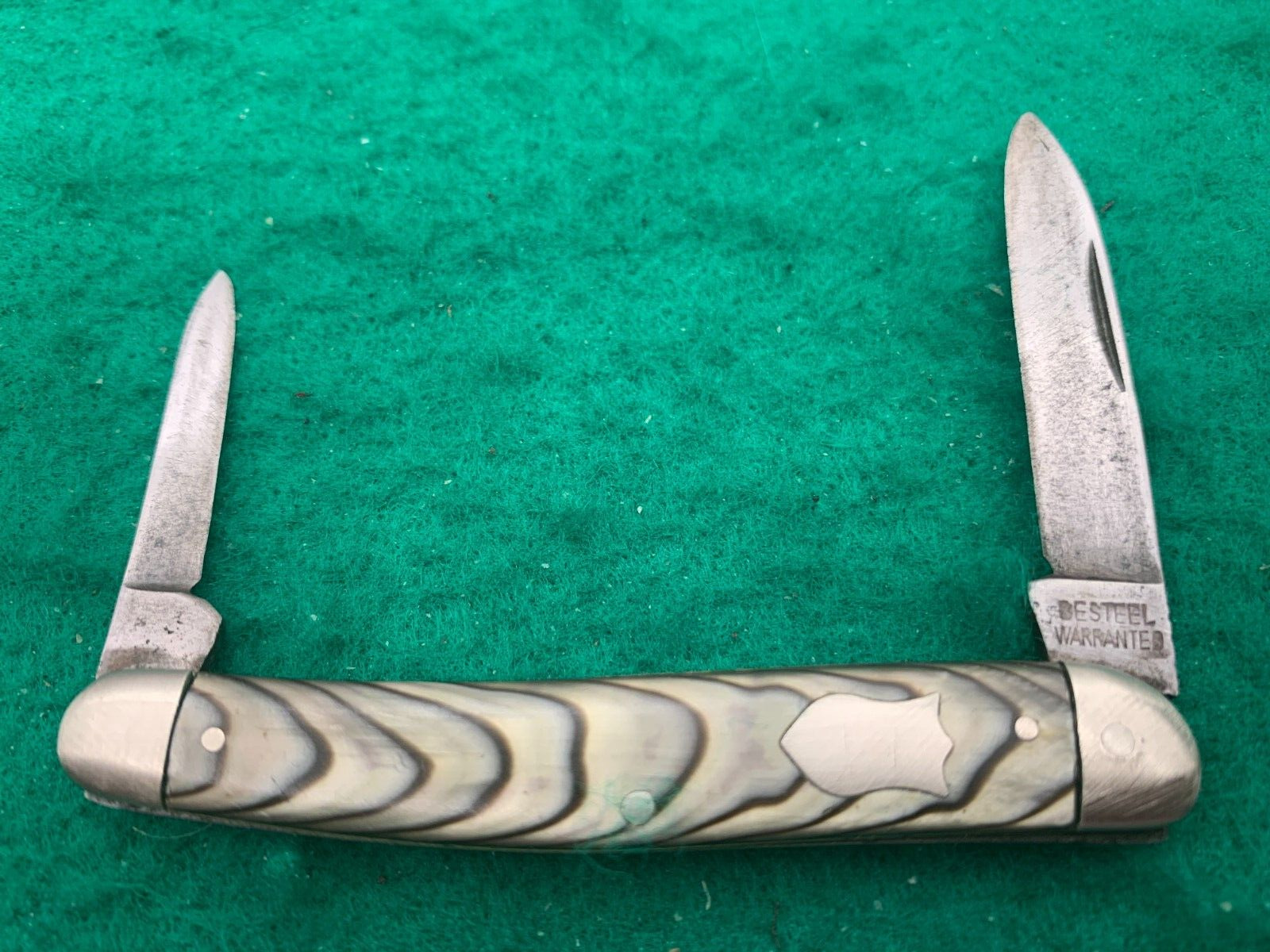 1900-1940 BESTEEL WARRANTED U.S.A. BEAUTIFUL SLEEVEBOARD BEAUTIFUL KNIFE