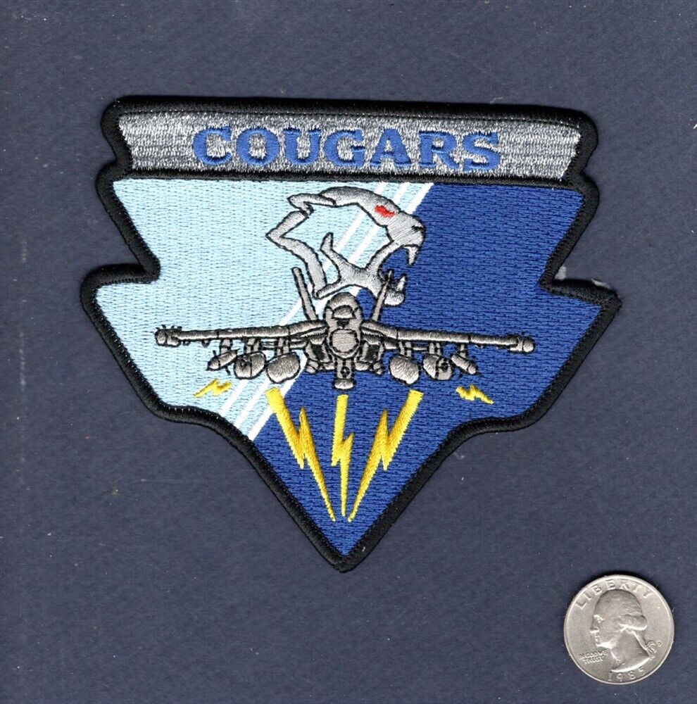 Original VAQ-139 COUGARS US NAVY EA-18G Growler Squadron Patch