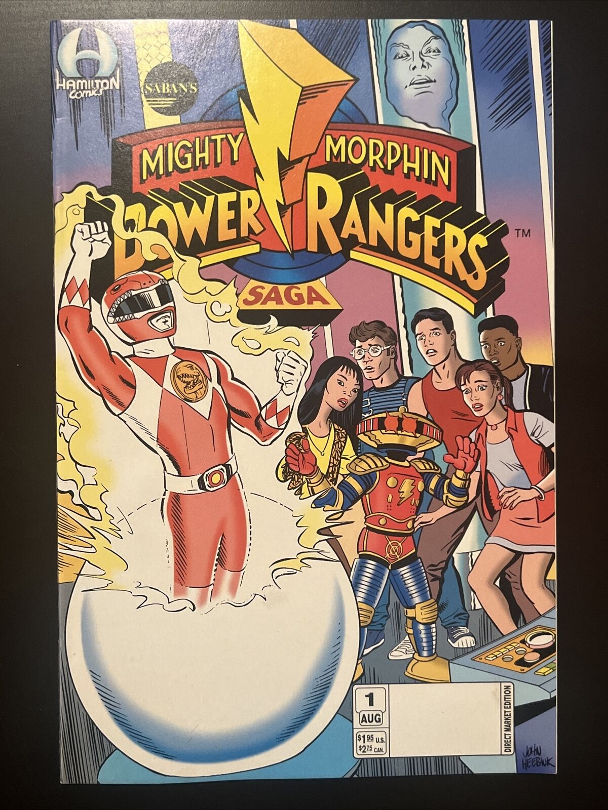 Saban’s Mighty Morphin Power Rangers Saga Comic  Aug No 1