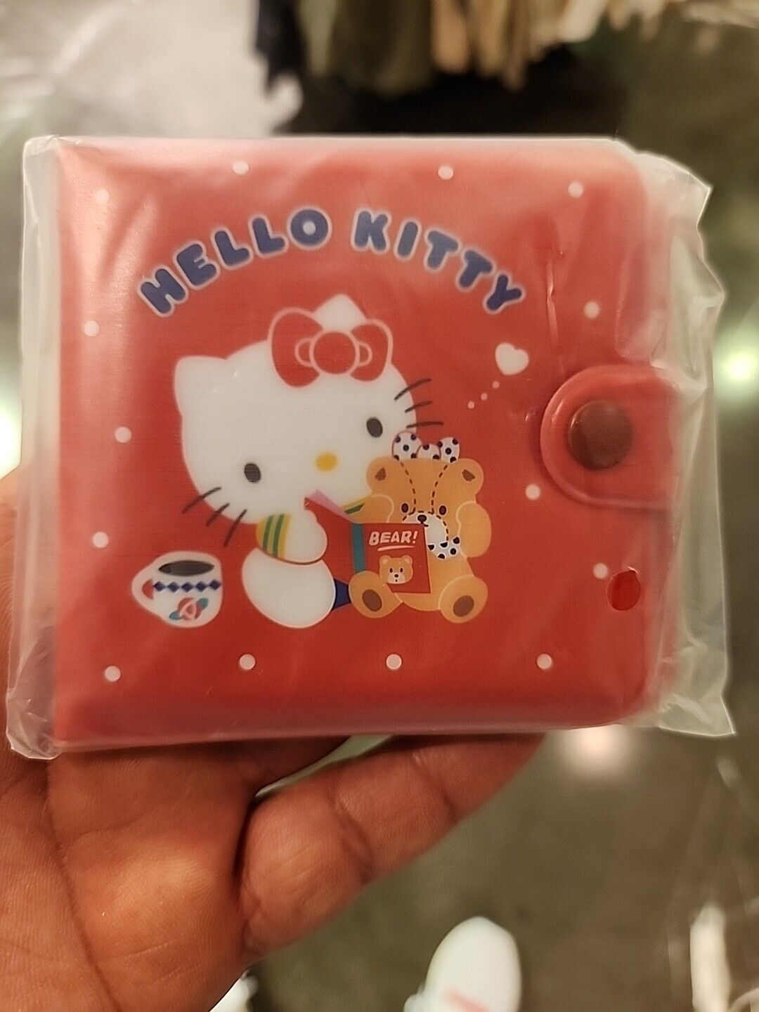HELLO KITTY Vinyl JELLY Wallet Sanrio Original 2023  JAPAN (RARE) 