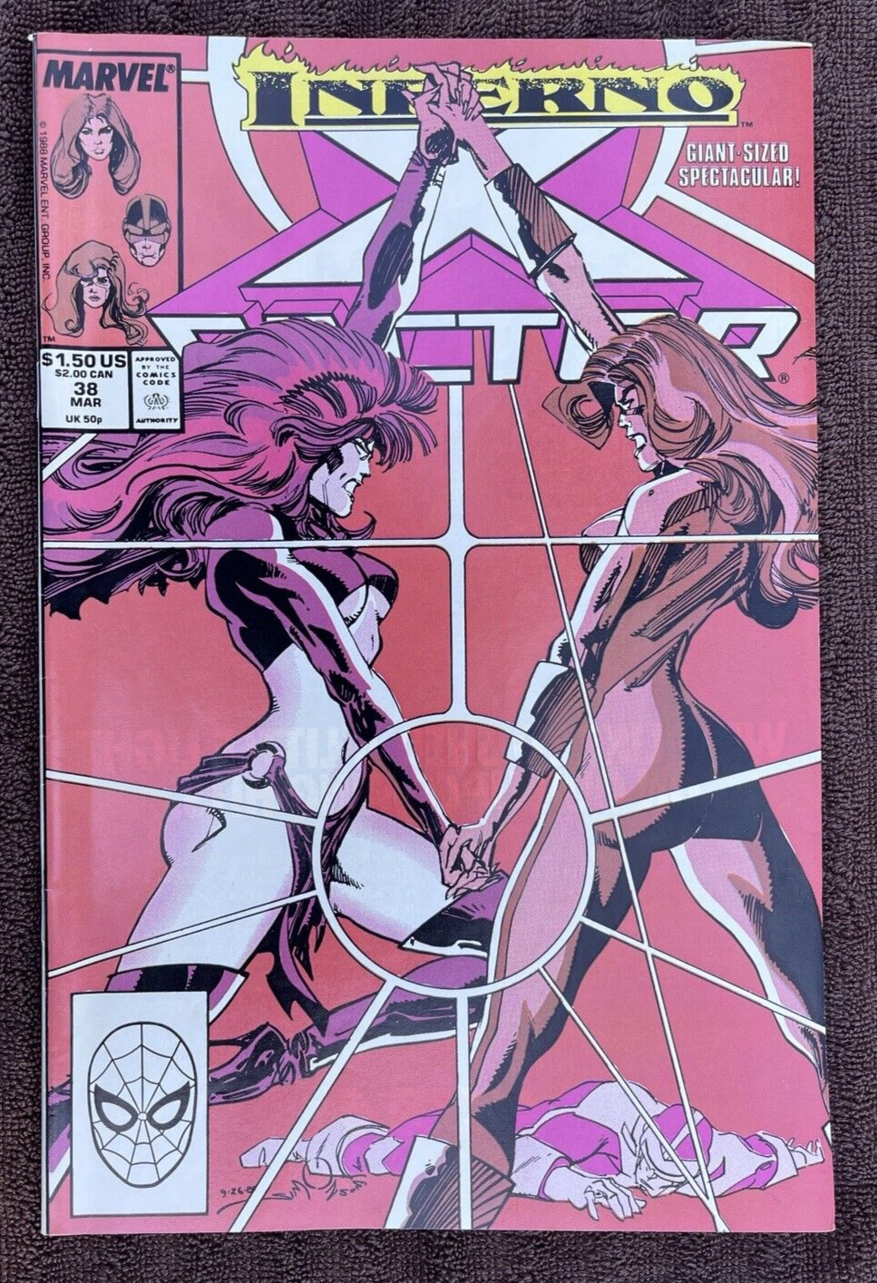 X-FACTOR #38 (Marvel, 1989) Simonson & Simonson ~ Death of Goblin Queen