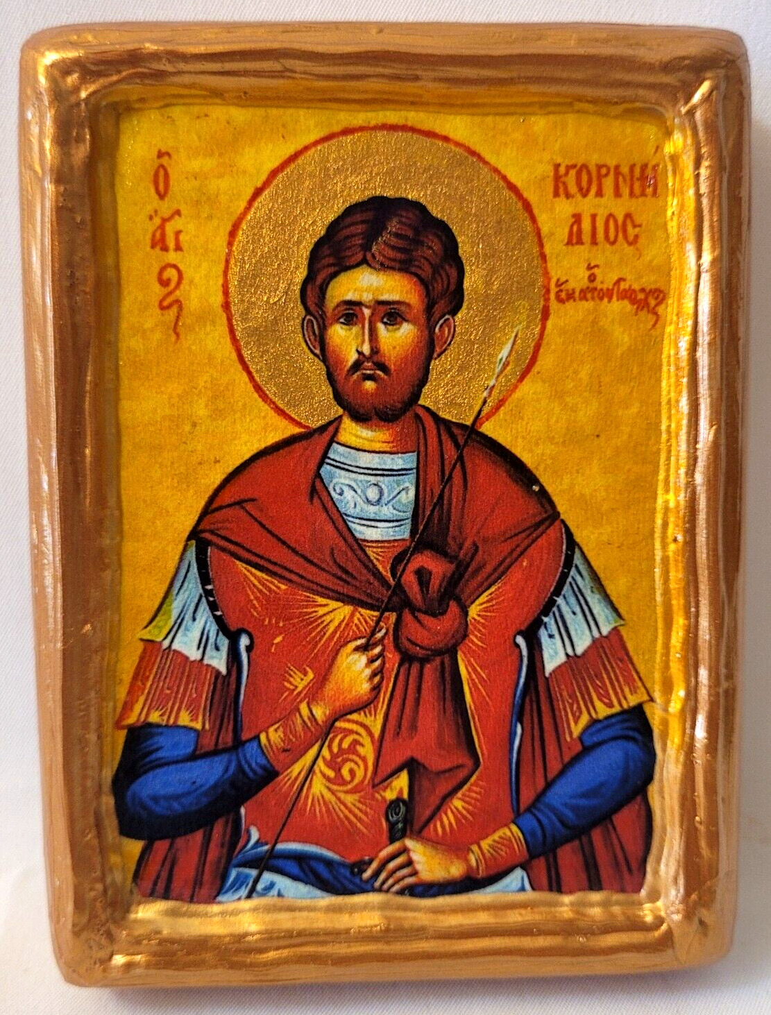 Saint Cornelius Cornelio Anglican Catholic Old World Greek Eastern Orthodox Icon