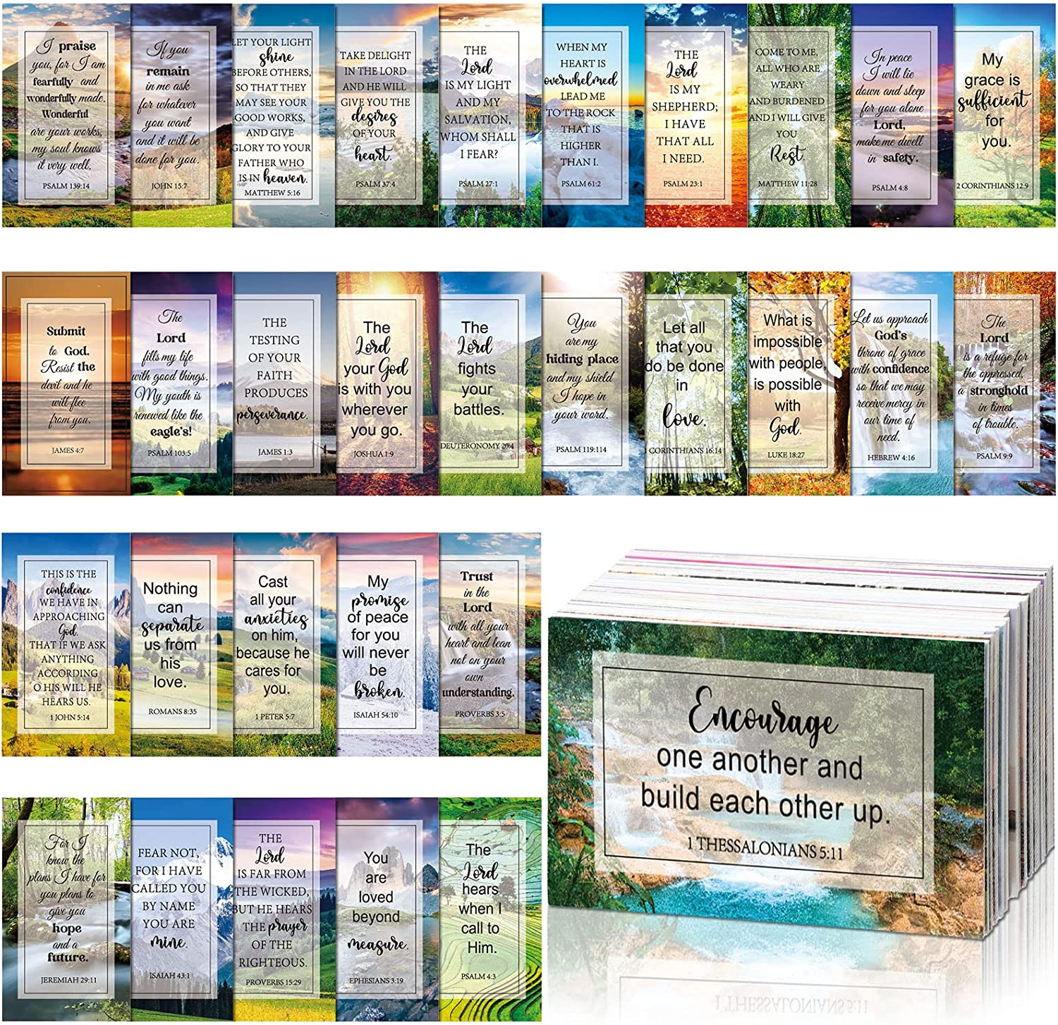 240 Pcs Bible Verse Cards Prayer Cards for Women with Assorted Bible Verses Mini