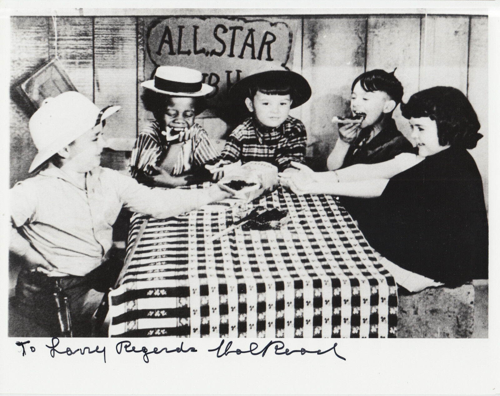 Hal Roach, Pioneer film producer of The Little Rascals, Laurel & Hardy signed ph