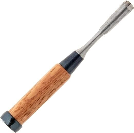 Kakuri Japanese Wood Carving Chisel Nomi Round Hand Tool 0.47 Inches 12mm