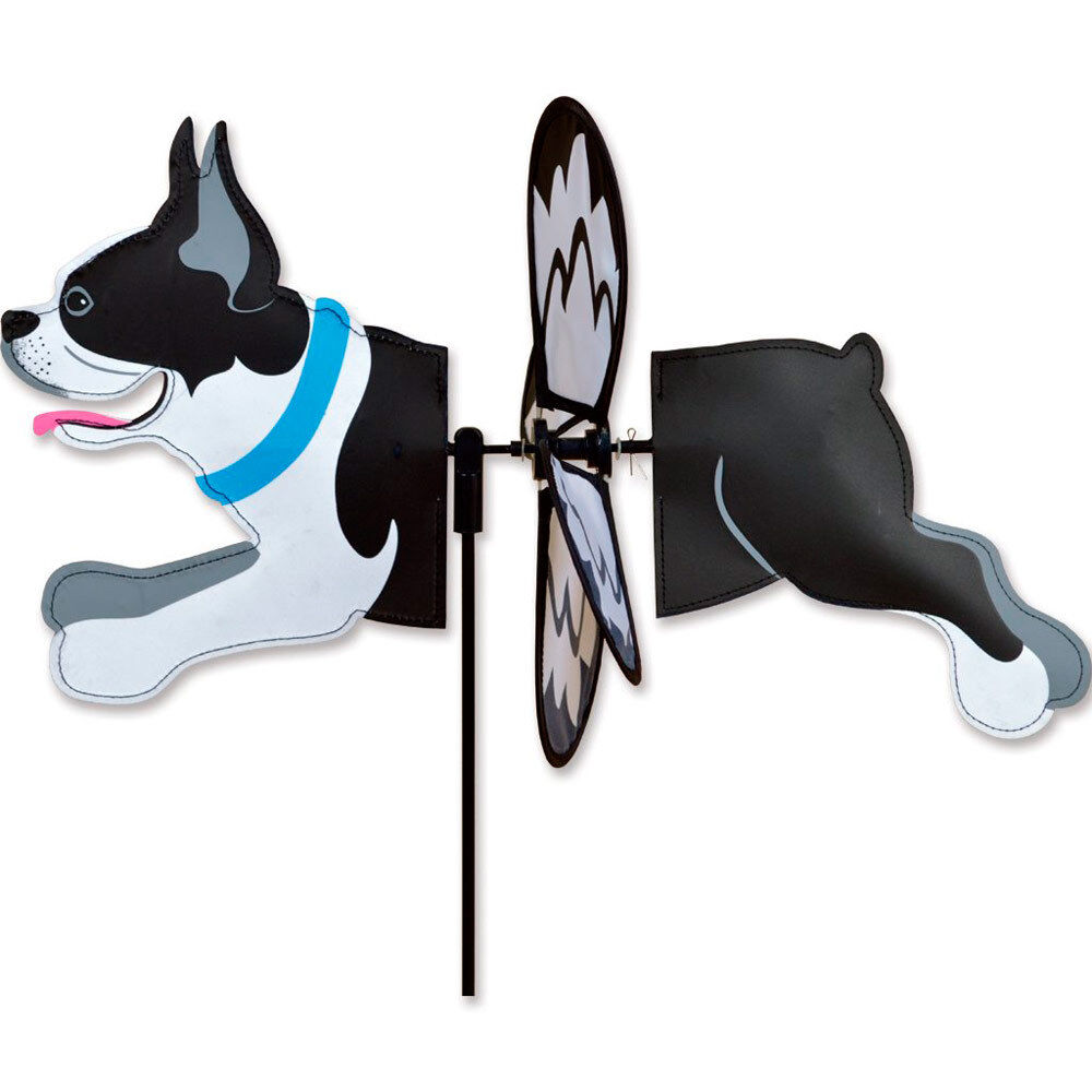 Boston Terrier Garden Wind Spinners