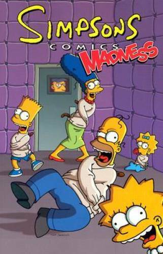Simpsons Comics Madness (Simpsons Comic Compilations) - Paperback - GOOD