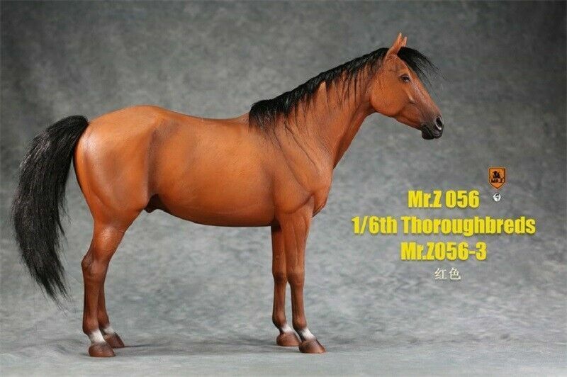 Mr.z 1/6th Horse Animal Model No.56 03 Thoroughbreds Painted Resin Statue Stock