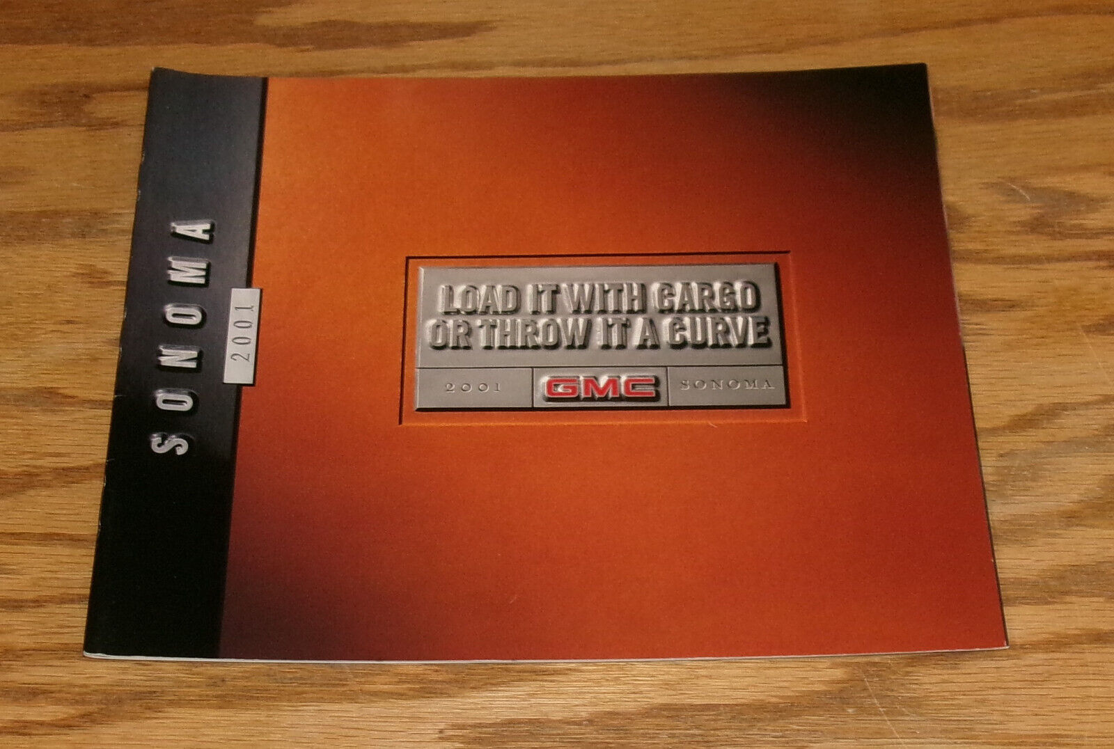 Original 2001 GMC Sonoma Deluxe Sales Brochure 01 SL SLS SLE