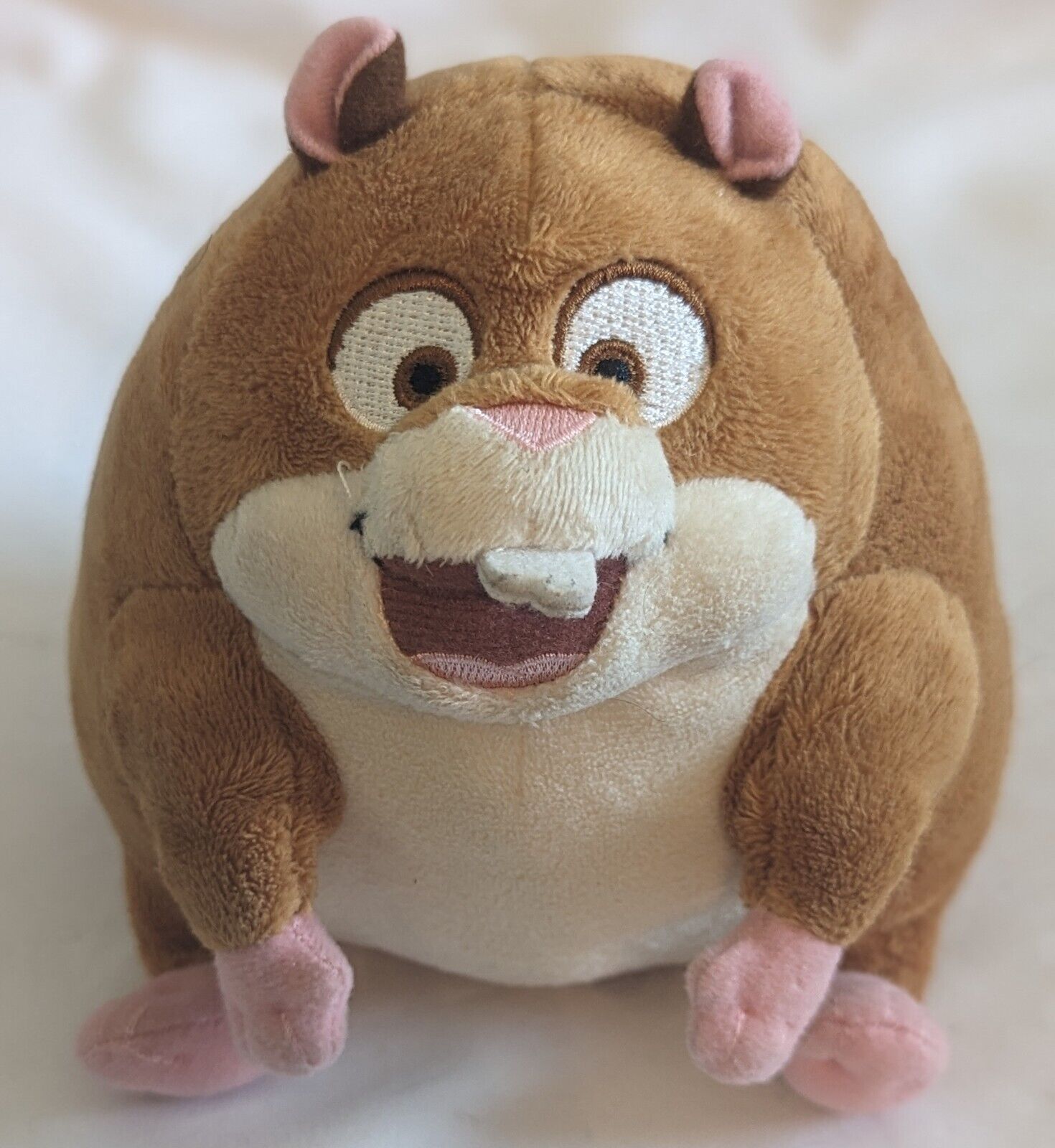 Disney Store Exclusive RHINO Hamster Bolt Stuffed Animal Toy Brown PLUSH 6\
