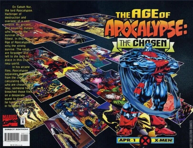 The Age Of Apocalypse The Chosen #1 Marvel 1995